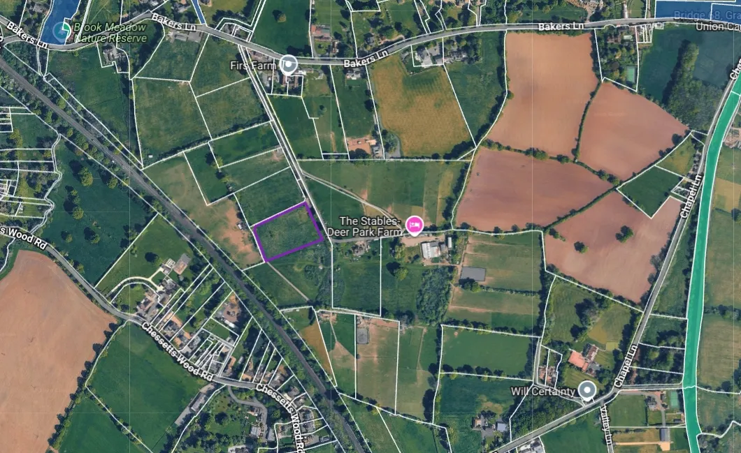 land for sale, Bakers Lane, Knowle, B93