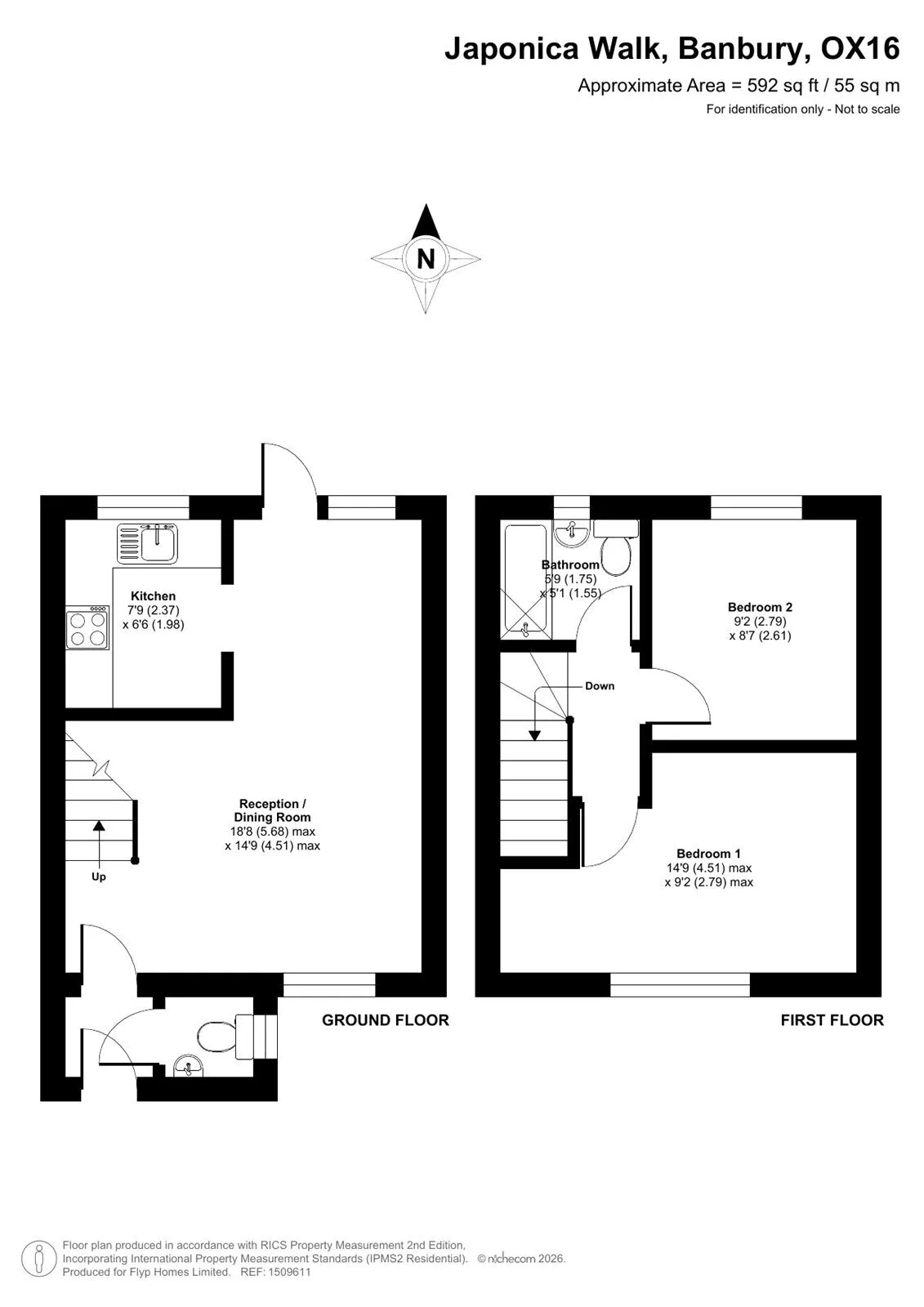 Japonica Walk, Banbury, OX16, photo 15