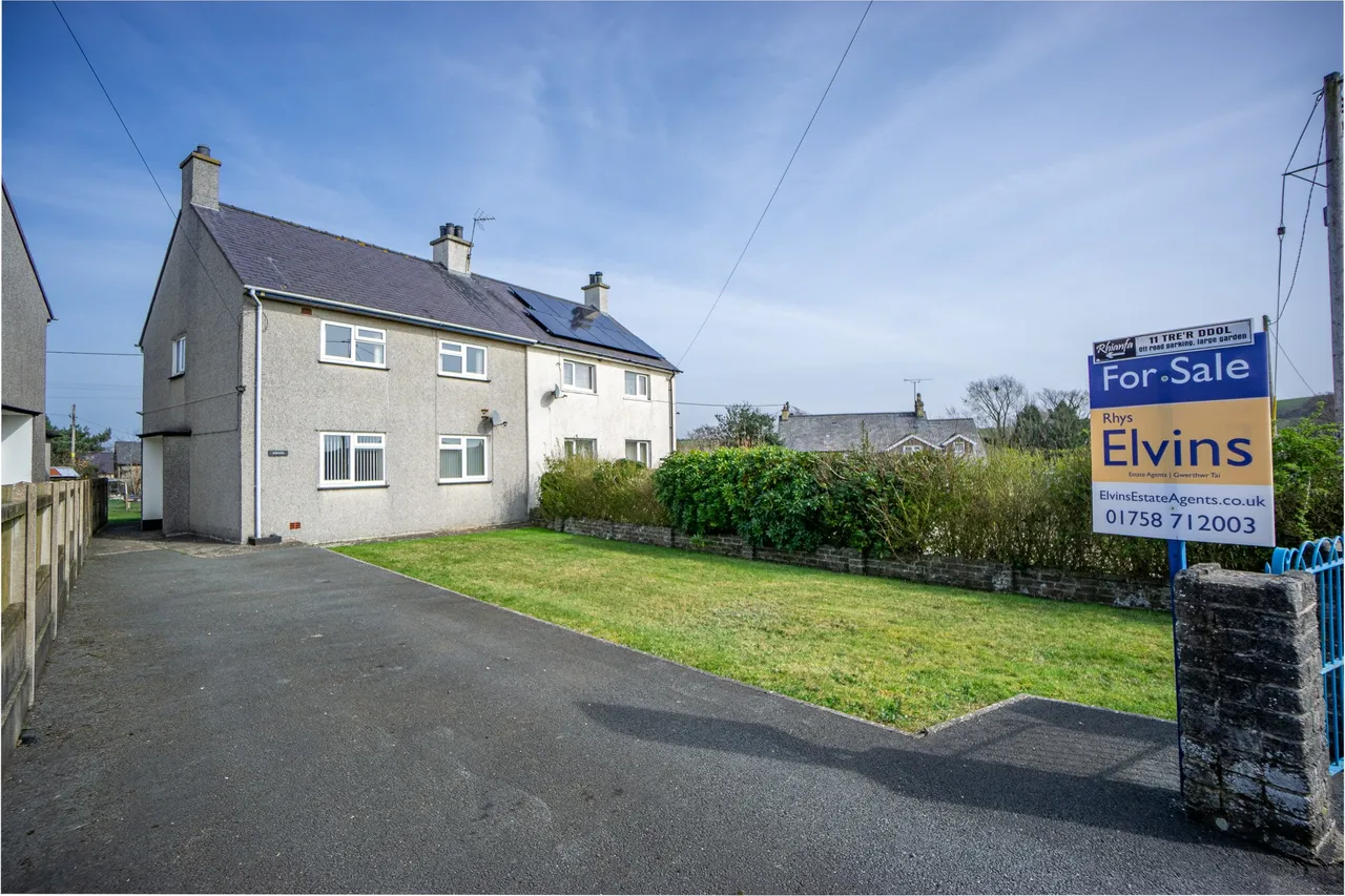 3 bed house for sale — Rhianfa 11, Tre'r Ddol, Rhydyclafdy, Pwllheli, Gwynedd, LL53 7YN