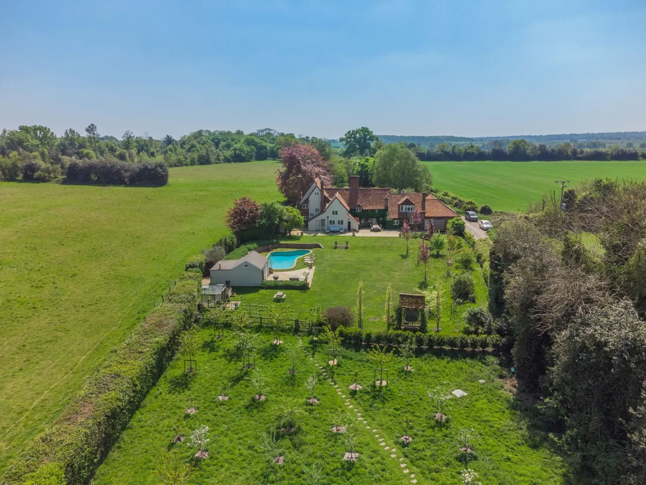 6 bed house for sale — Beech Hyde Lane, Wheathampstead, St. Albans, Hertfordshire, AL4 8EU