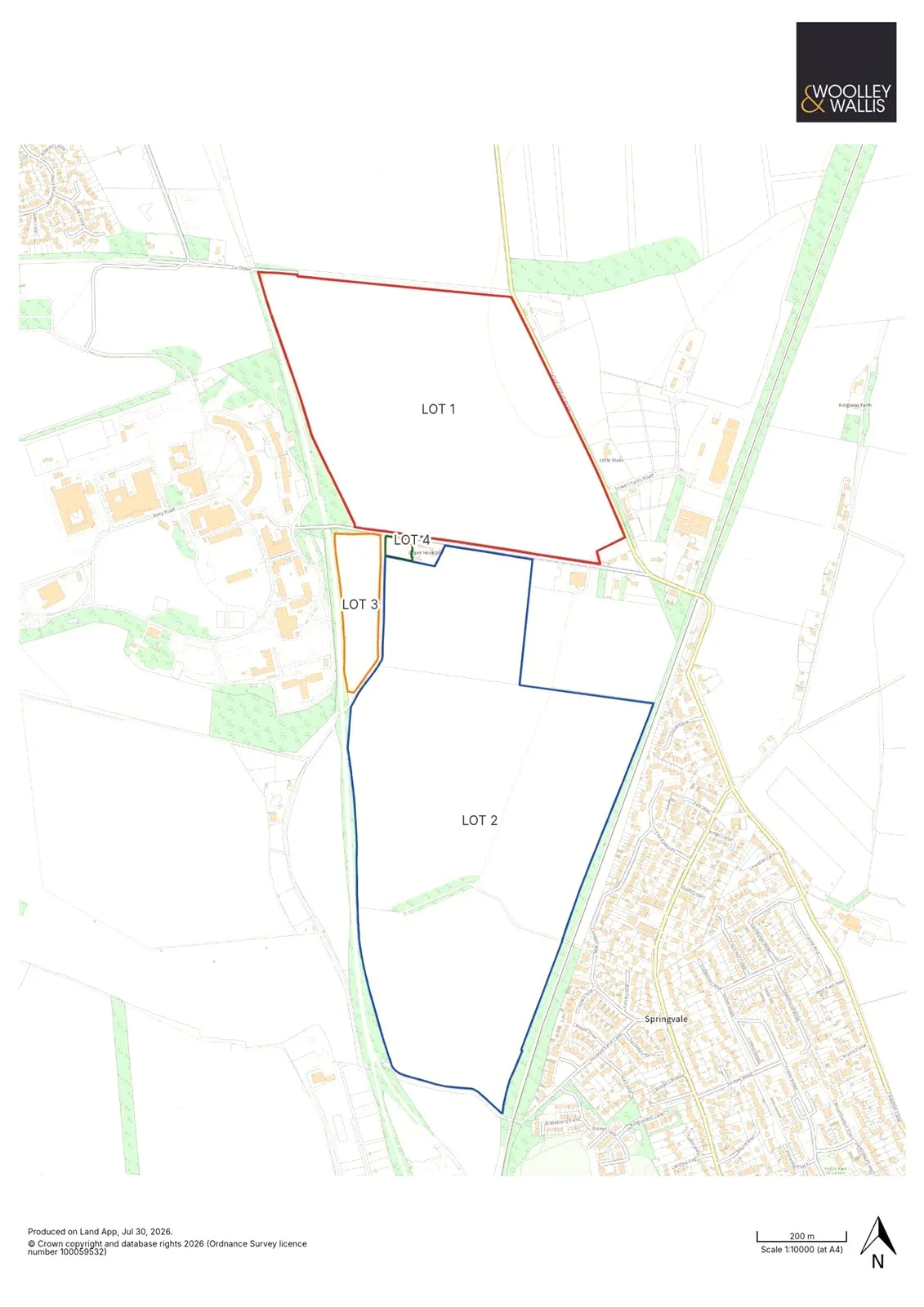 Lot 4 Land At Hookpit Farm, Kings Worthy, Winchester, Hampshire, SO21 2RR, photo 2