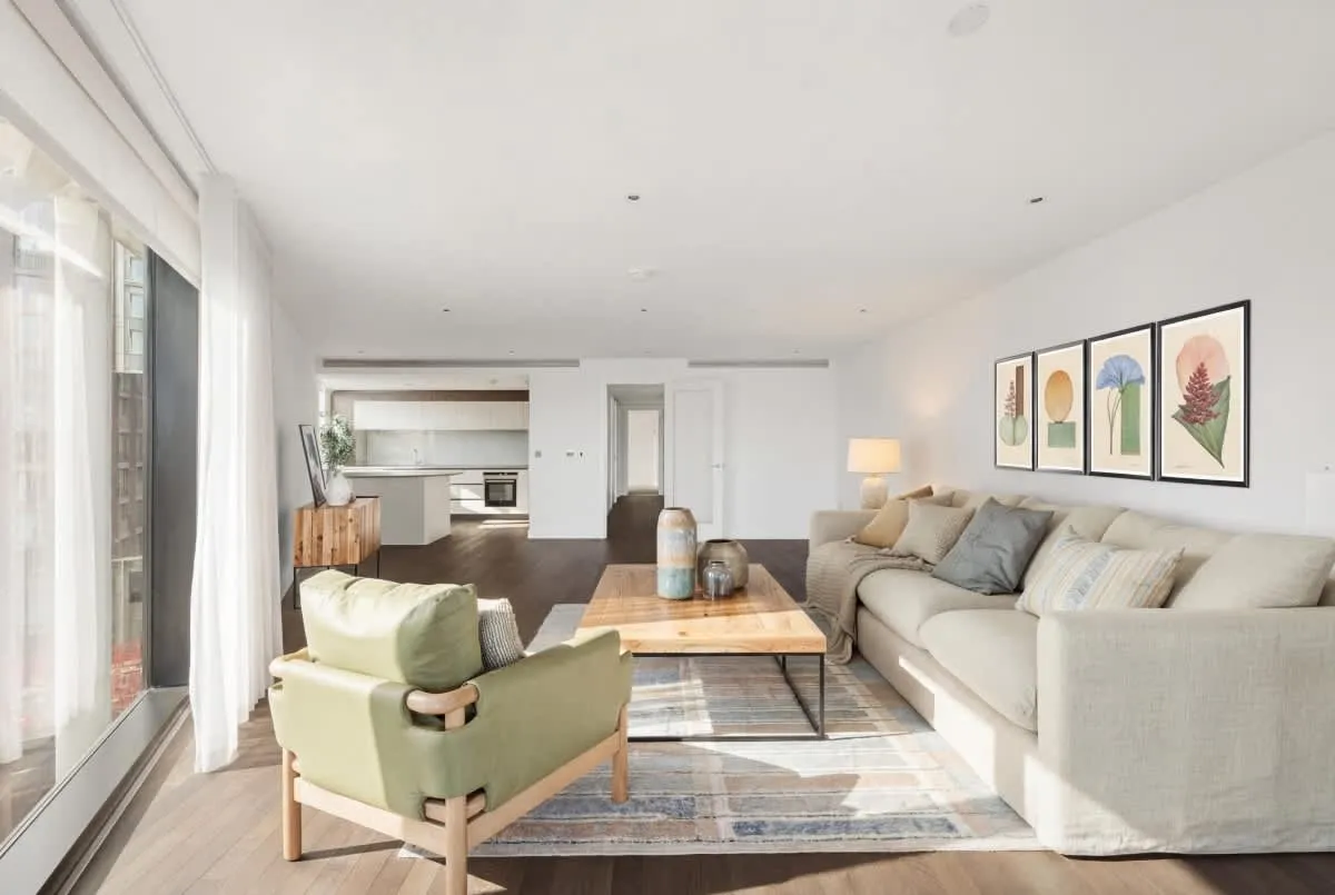 2 bed flat for sale, Riverlight Quay London, SW11