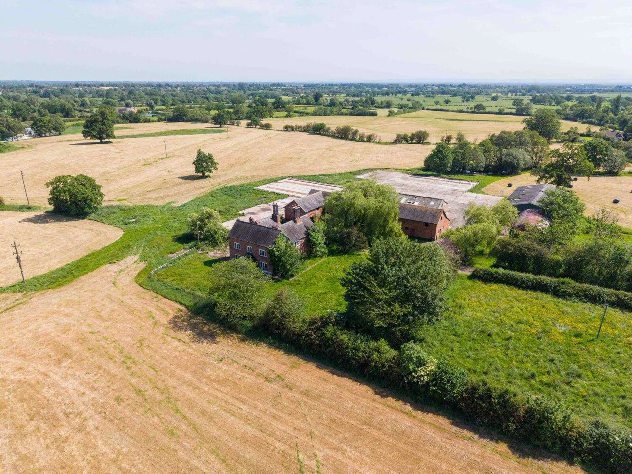 7 bed farm for sale — Woodworth Green Farm, Birds Lane, Bunbury, Tarporley, Cheshire, CW6 9PU