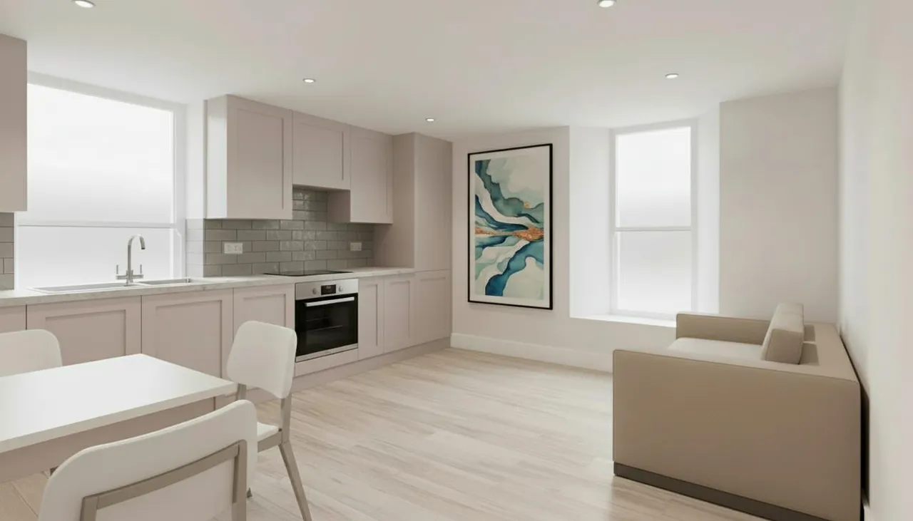 1 bed flat for sale, Market Place, Chippenham