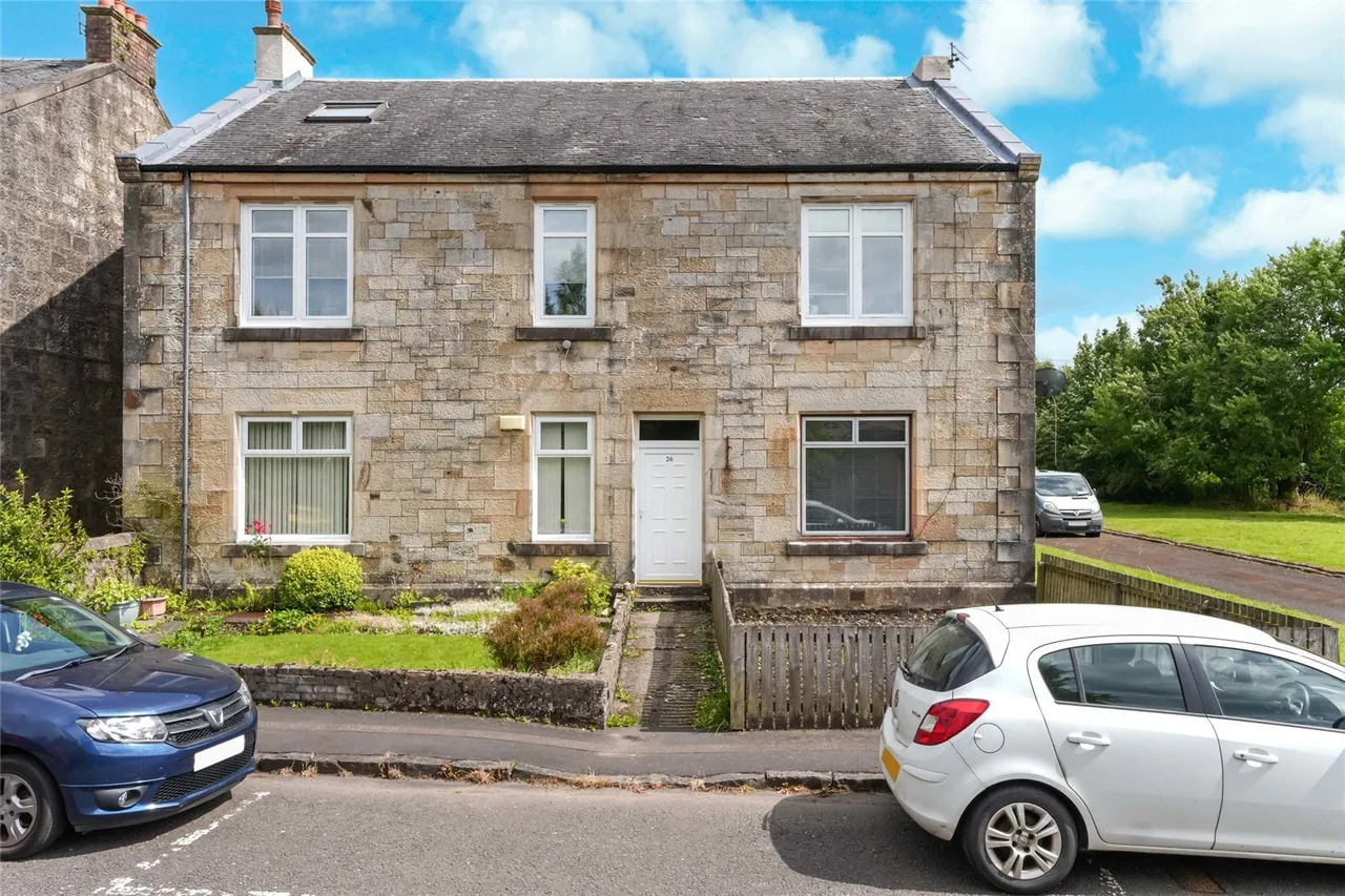 1 bed flat for sale — Muirend Street, Kilbirnie, North Ayrshire, KA25