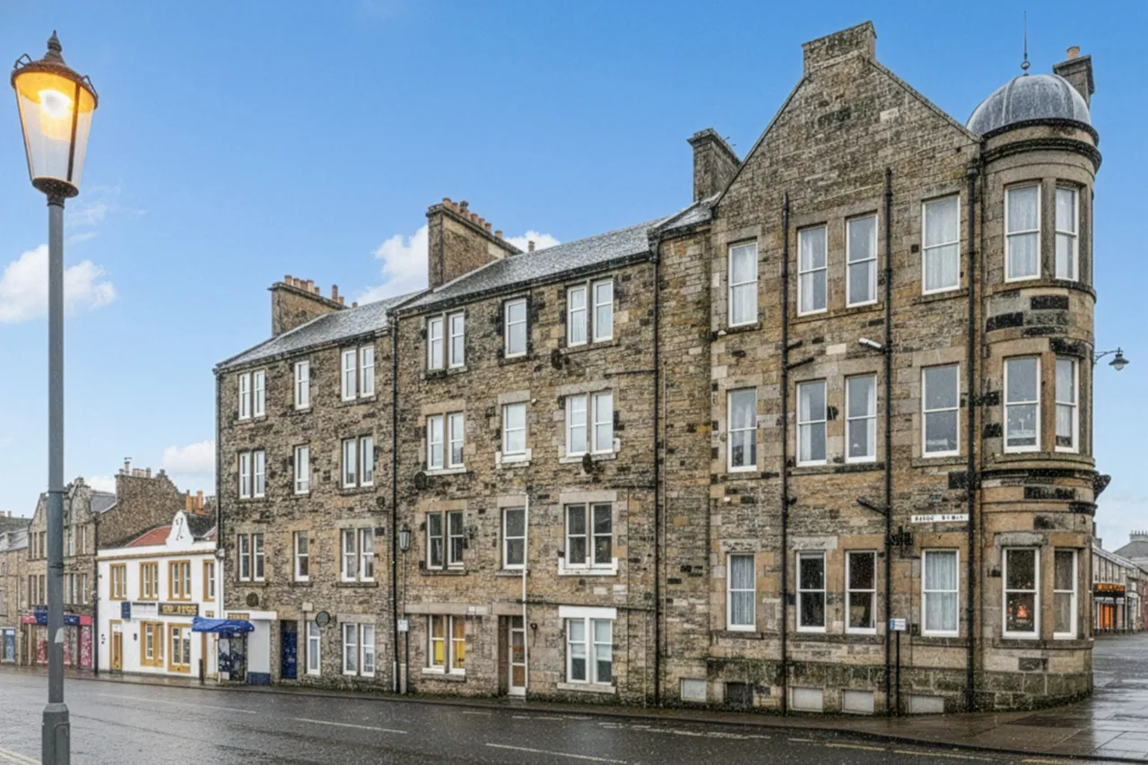 1 bed flat for sale — Links Place, Burntisland, KY3 9DY