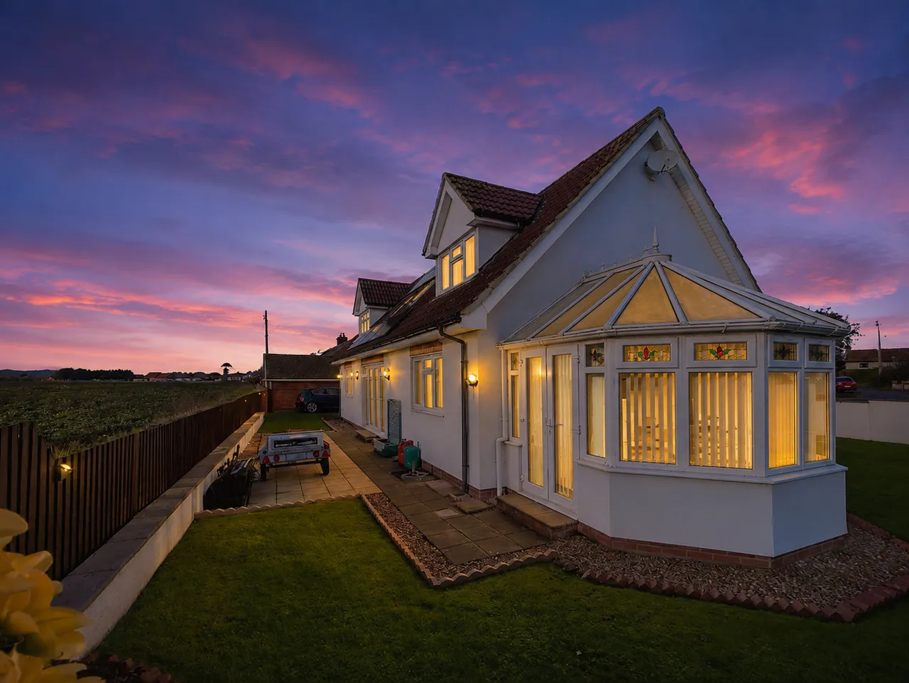 4 bed house for sale, Main Road, Westonzoyland, TA7