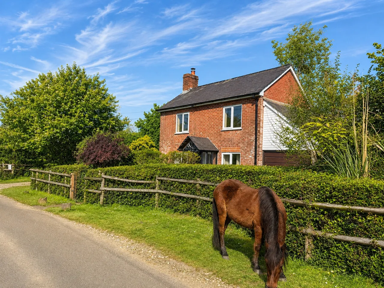 4 bed house for sale — Mockbeggar, Ringwood, Hampshire, BH24 3NQ