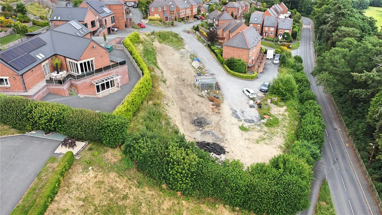 development plot for sale, Milford Road, Newtown
