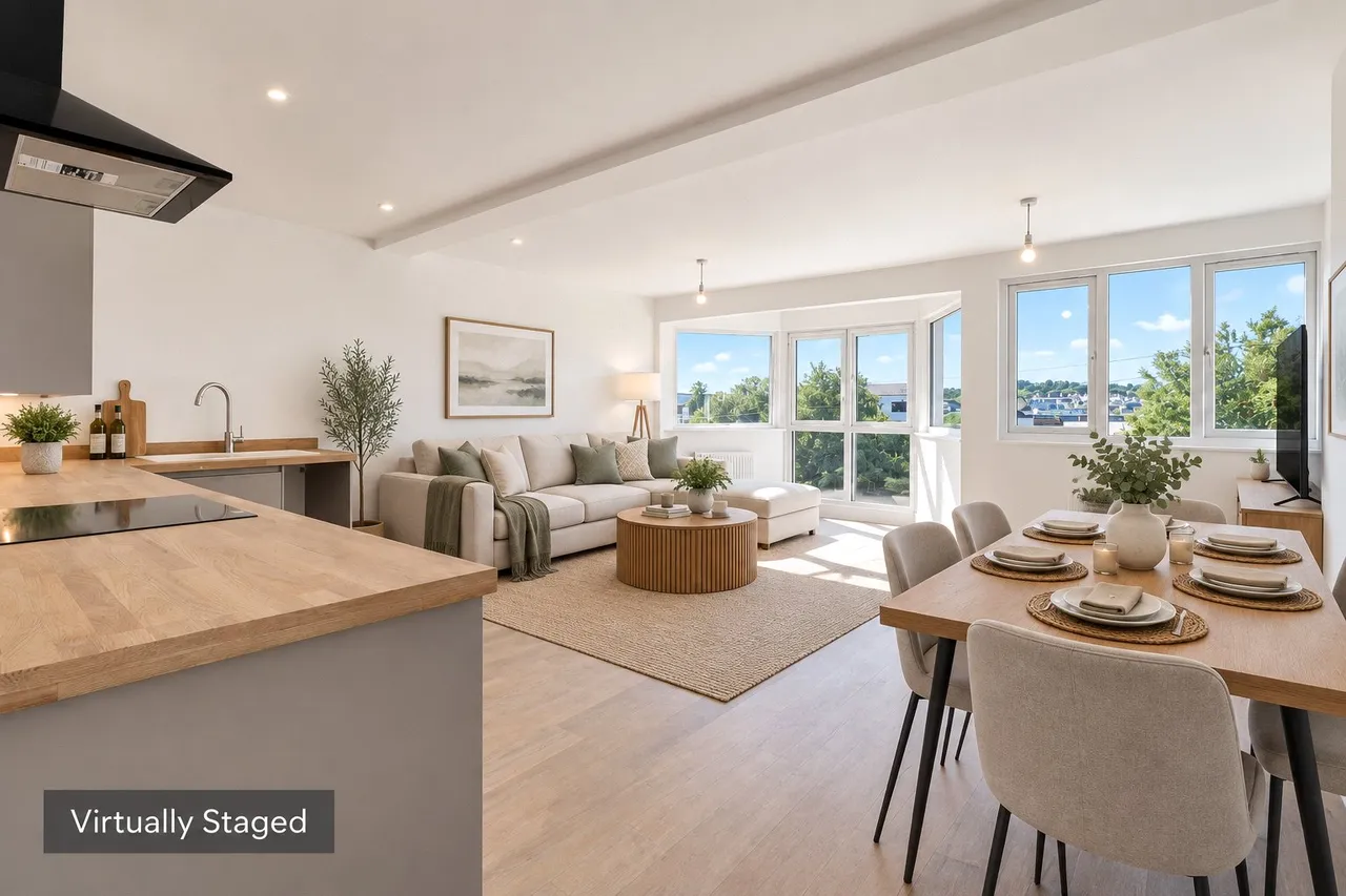 2 bed flat for sale, Lyndale Terrace, Instow, EX39