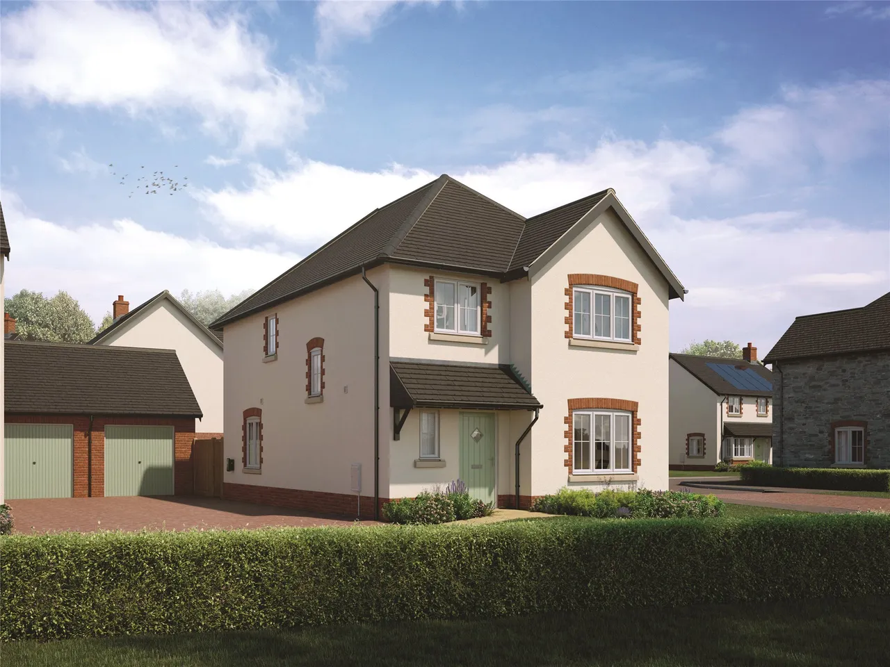 4 bed house for sale — Plot 23 The Ashwell, Quarry Fold, Gloucestershire, Cromhall, GL12 8AJ