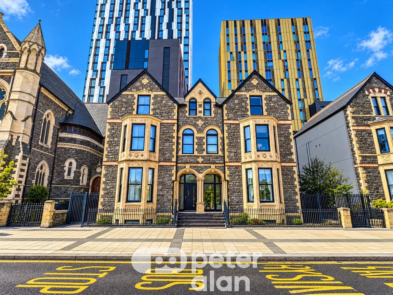 2 bed flat to rent, Churchill Villas Cardiff, CF10