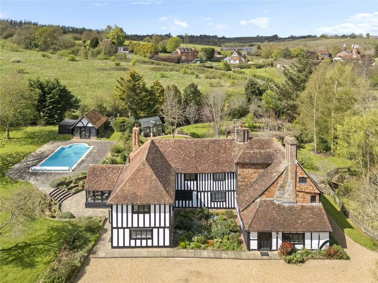 6 bed house for sale — Summerhill, Goudhurst, Cranbrook, Kent, TN17 1JT