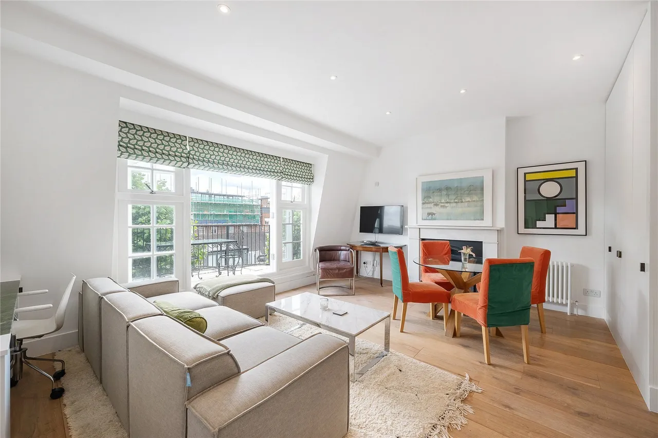 1 bed flat for sale — Sloane Court West, London, SW3