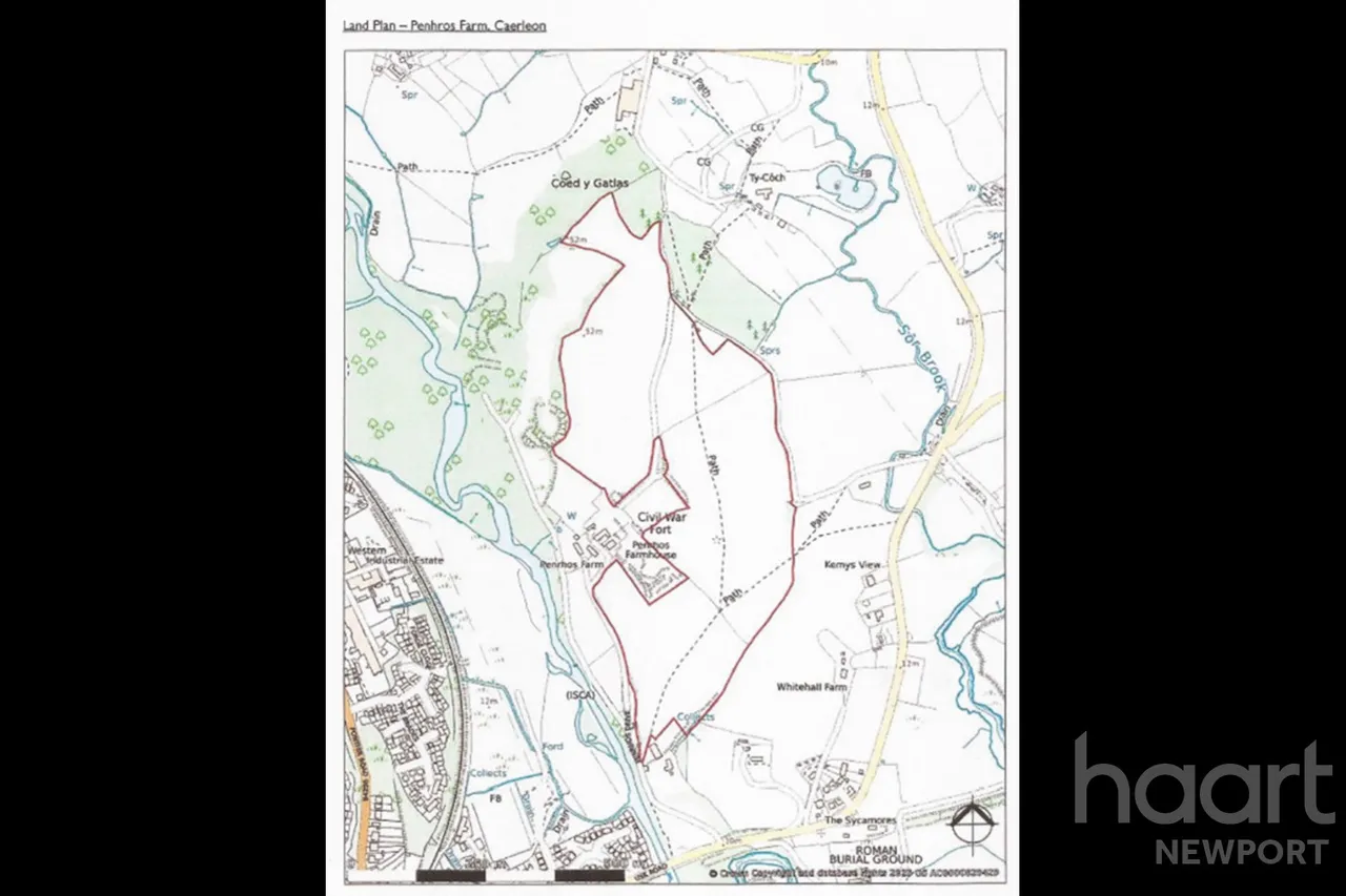 land for sale, to the North, Caerleon, NP18