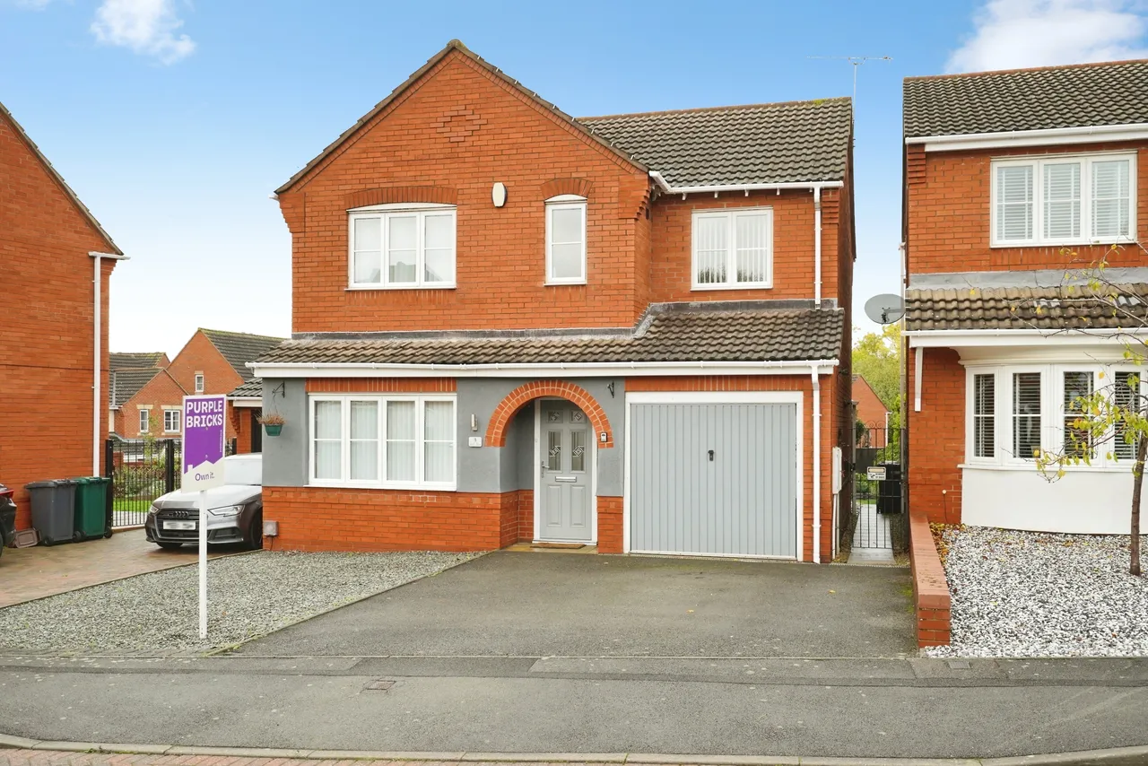 4 bed house for sale, Ault Dene, Swadlincote, DE11