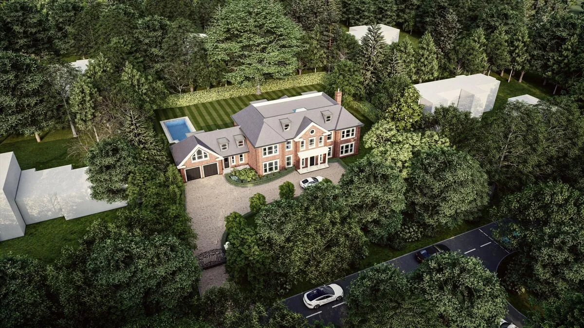 6 bed house for sale, Christchurch Road, Virginia Water, GU25