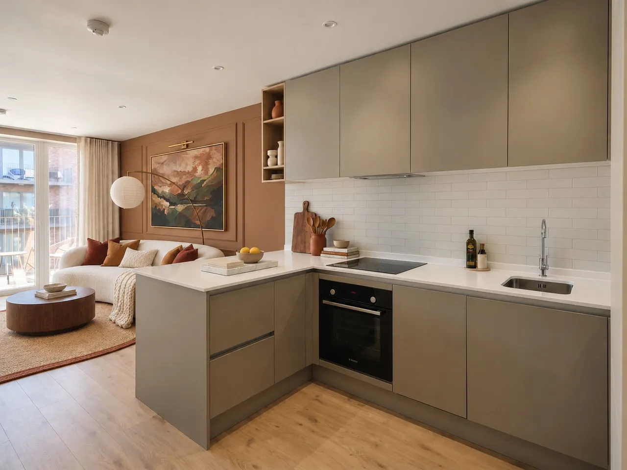 One-Beds Left in Peninsula House, Canalside, photo 6