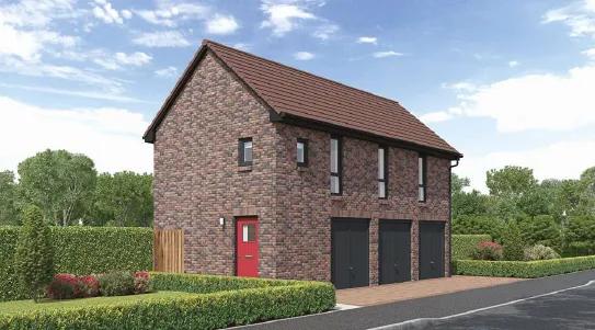 1 bed flat for sale — The Aberton, Dargavel Village