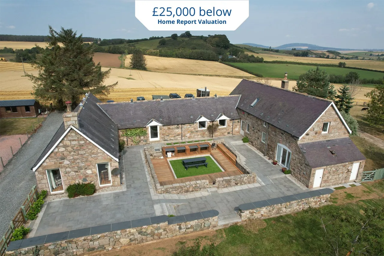 5 bed house for sale, Braehead House, Premnay, AB52