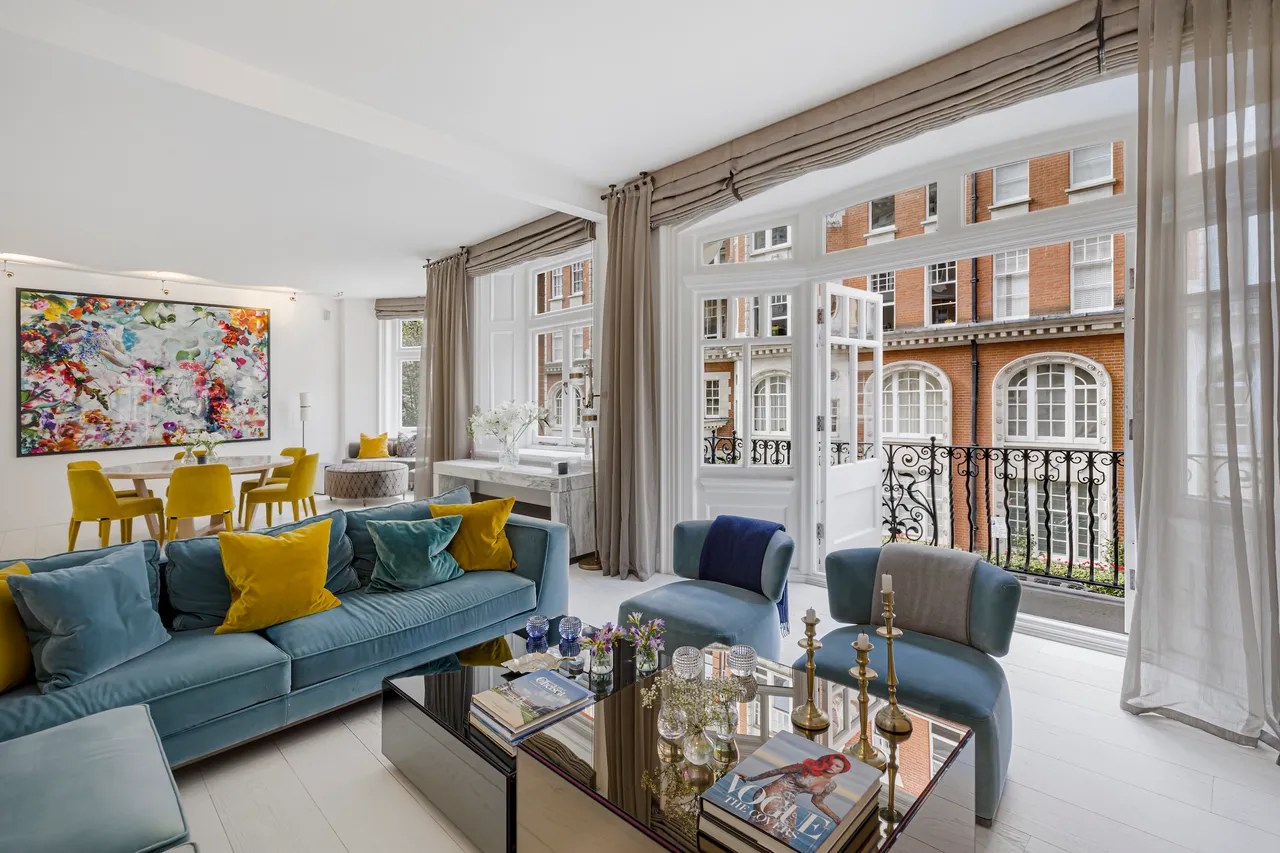 3 bed flat for sale — Basil Mansions, Basil Street, Knightsbridge, London