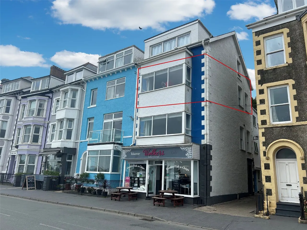 2 bed flat for sale, Bodfor Terrace, Aberdovey