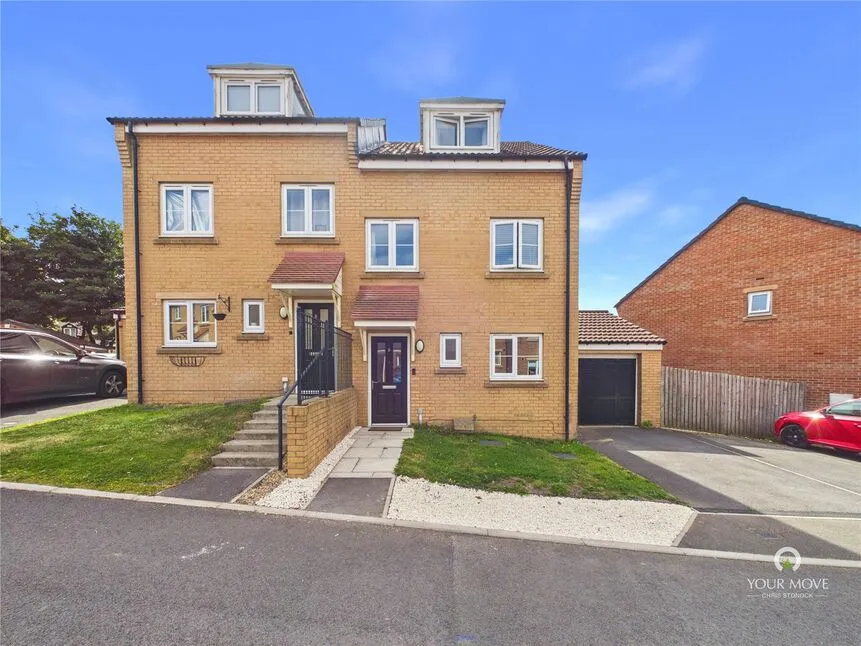 3 bed house for sale — Kirkfields, Sherburn Hill, Durham, DH6
