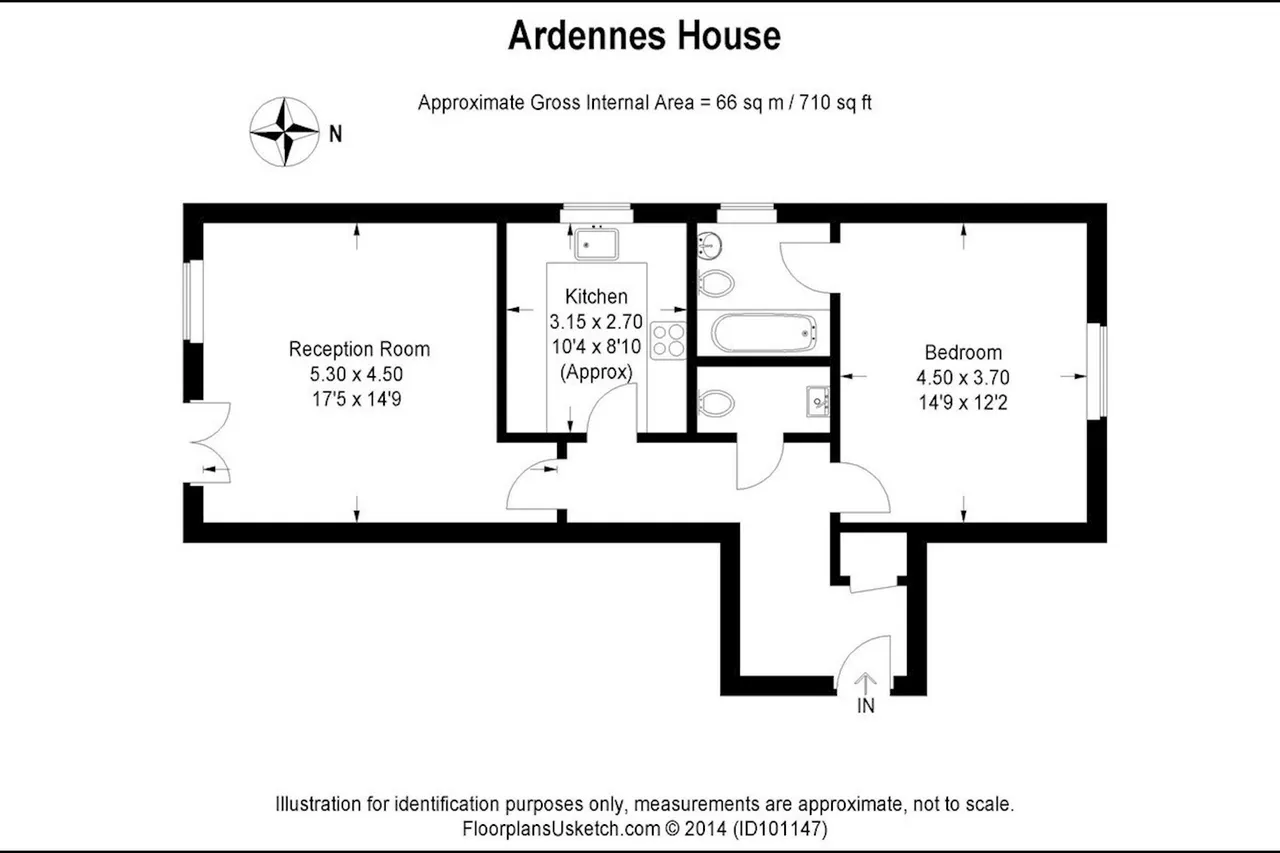 Ardennes House, E16, photo 7