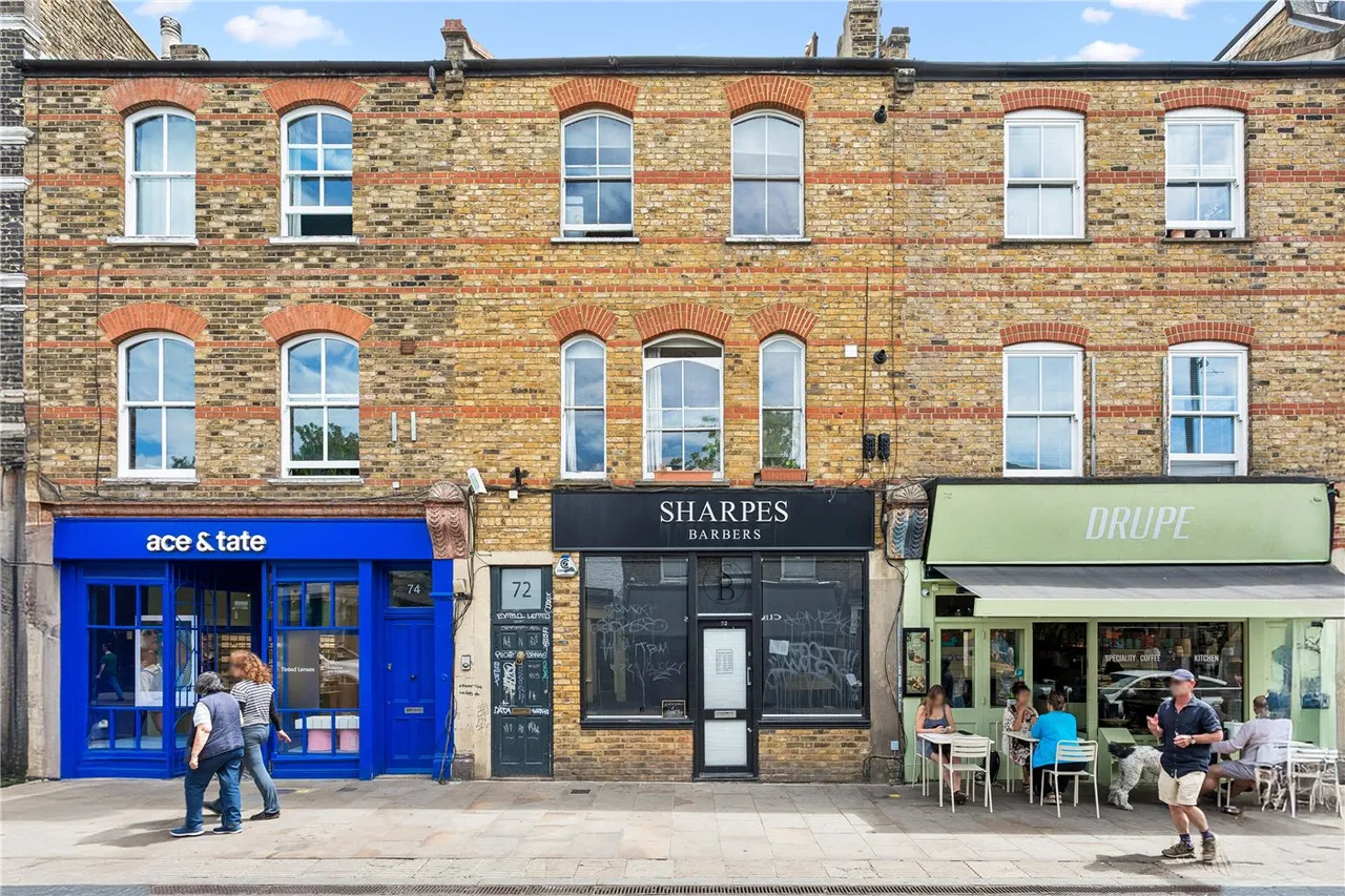 1 bed flat for sale, Broadway Market, London, E8