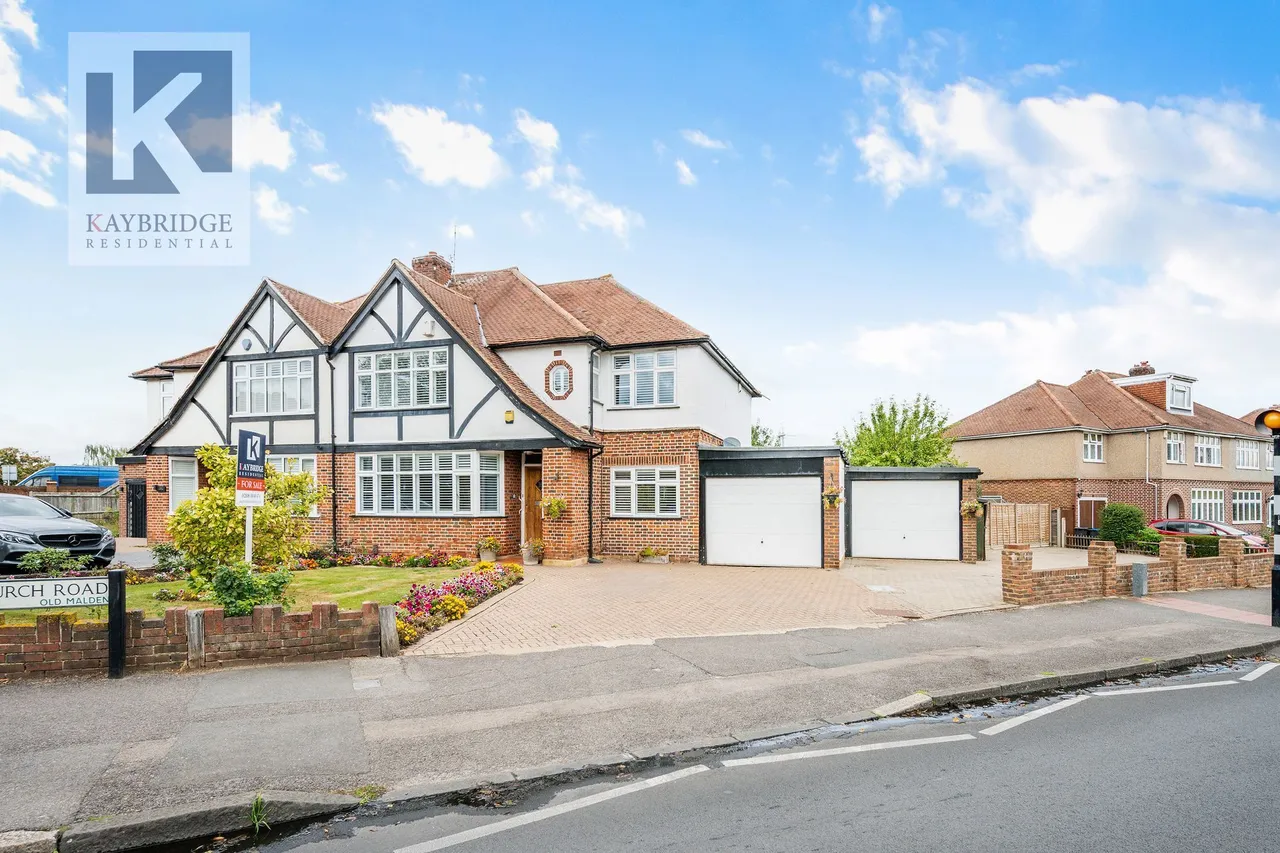 4 bed house for sale, Church Road, Worcester Park, KT4