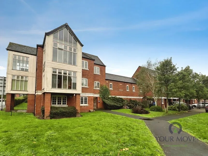 2 bed flat for sale, Evershed Way, Burton-on-Trent, DE14