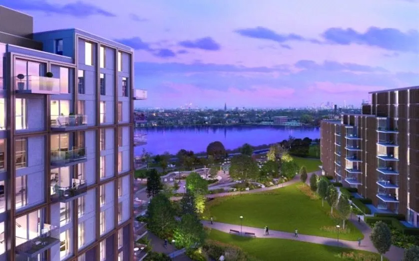 2 bed flat for sale, Woodberry Down, Finsbury Park, N4