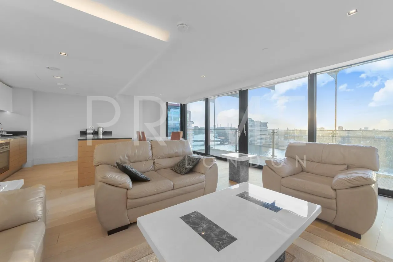 2 bed flat for sale, Albert Embankment, London, SE1