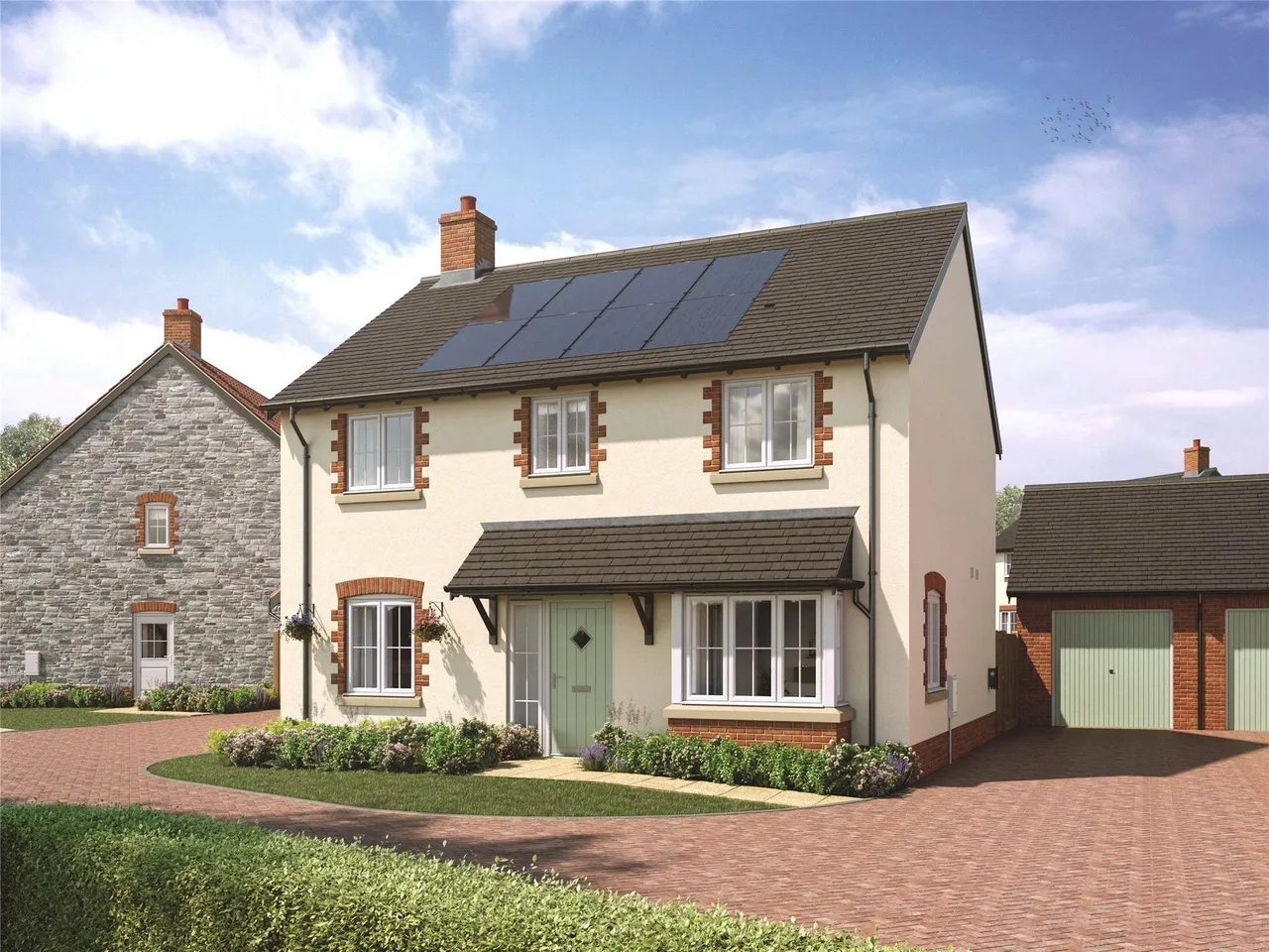 4 bed house for sale — Plot 22, The Burford, Quarry Fold, Gloucestershire, Cromhall, GL12 8AJ