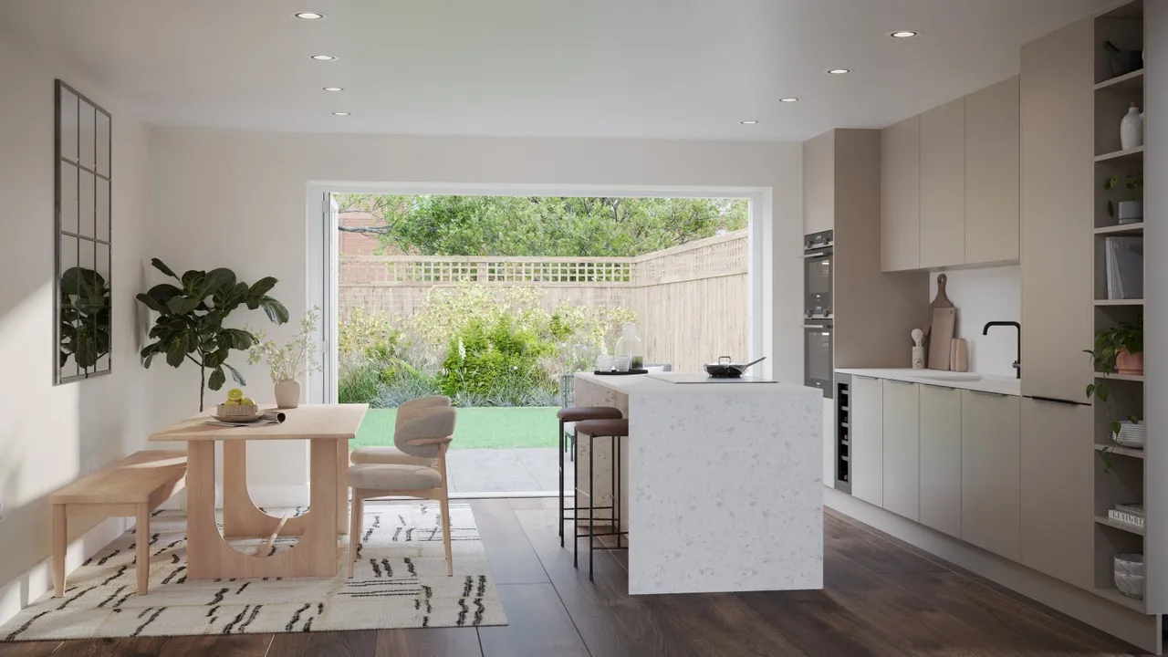 3 bed house for sale, London Square, Twickenham, TW2