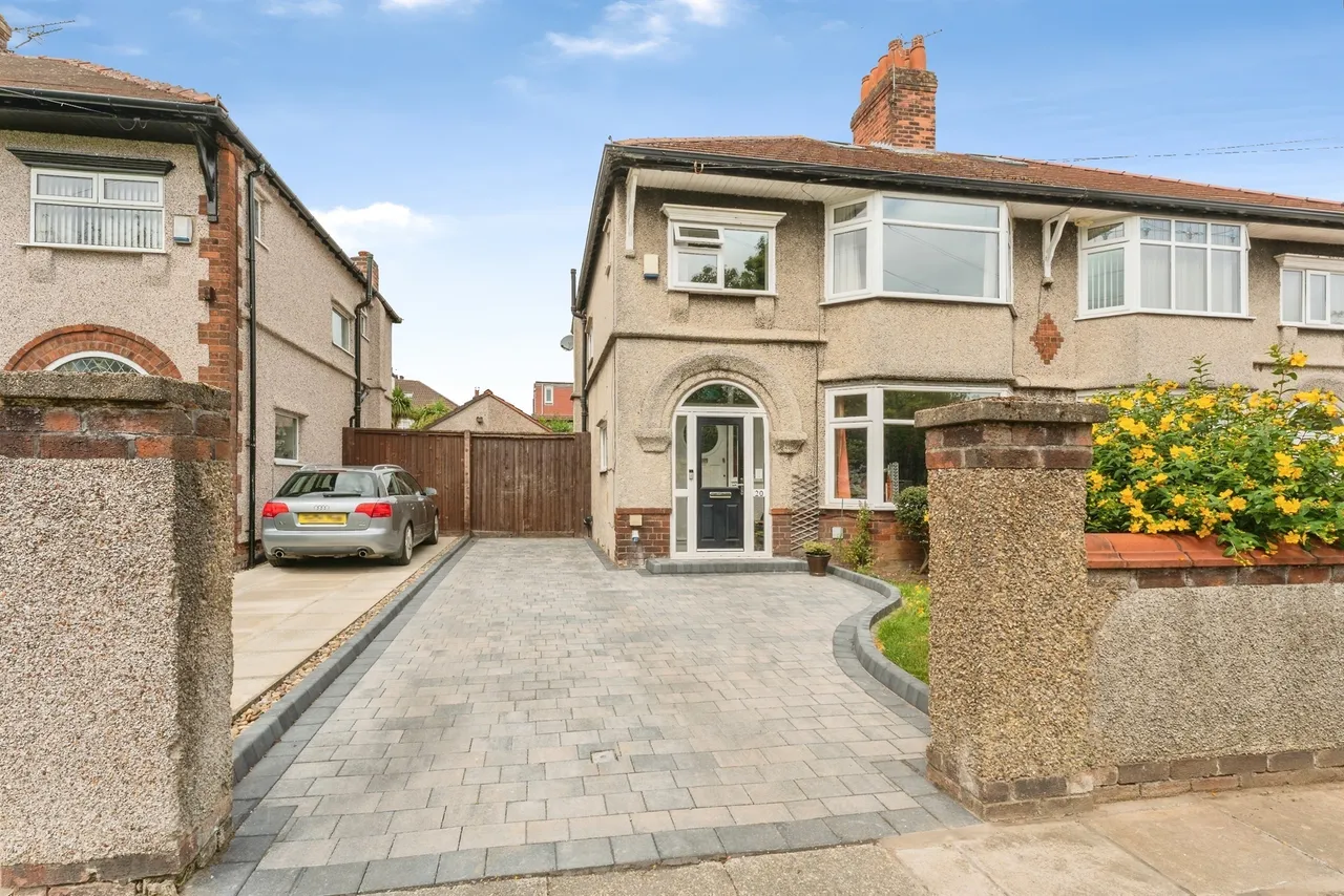 3 bed house for sale — Riviera Drive, Rock Ferry, Birkenhead