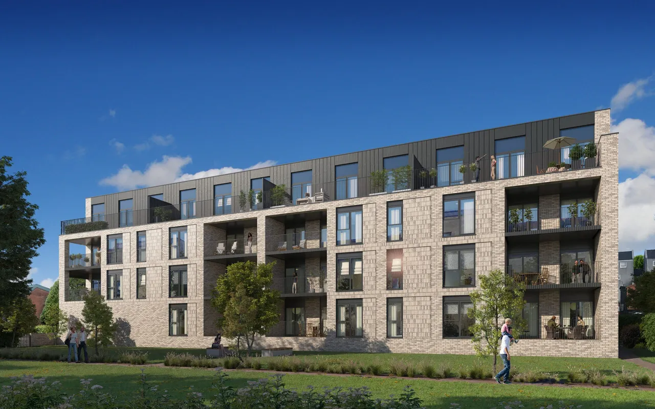 3 bed flat for sale — Plot A9 Millside Meadows