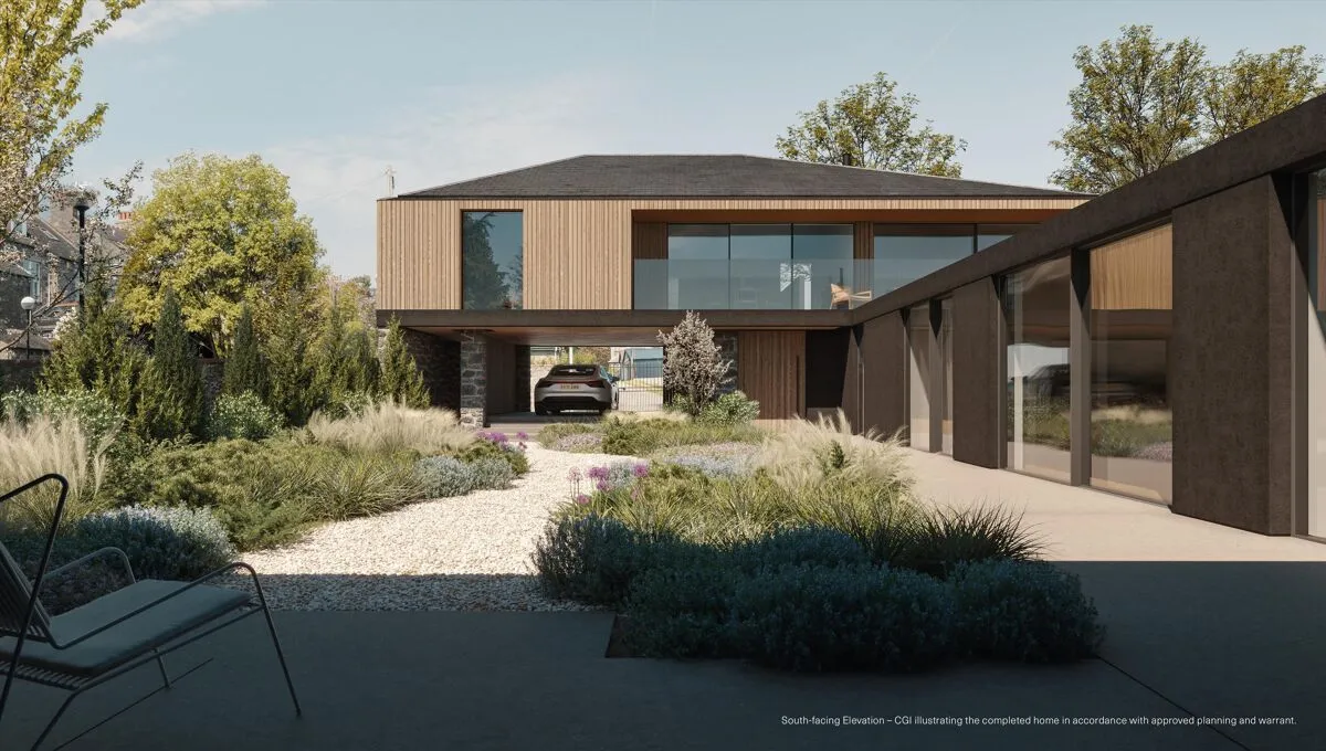 development plot for sale, The Walled Garden, Aberdeen, AB15