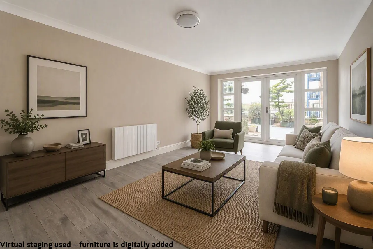 1 bed flat for sale — Flat 3 Campania Building, 1 Jardine Road, London