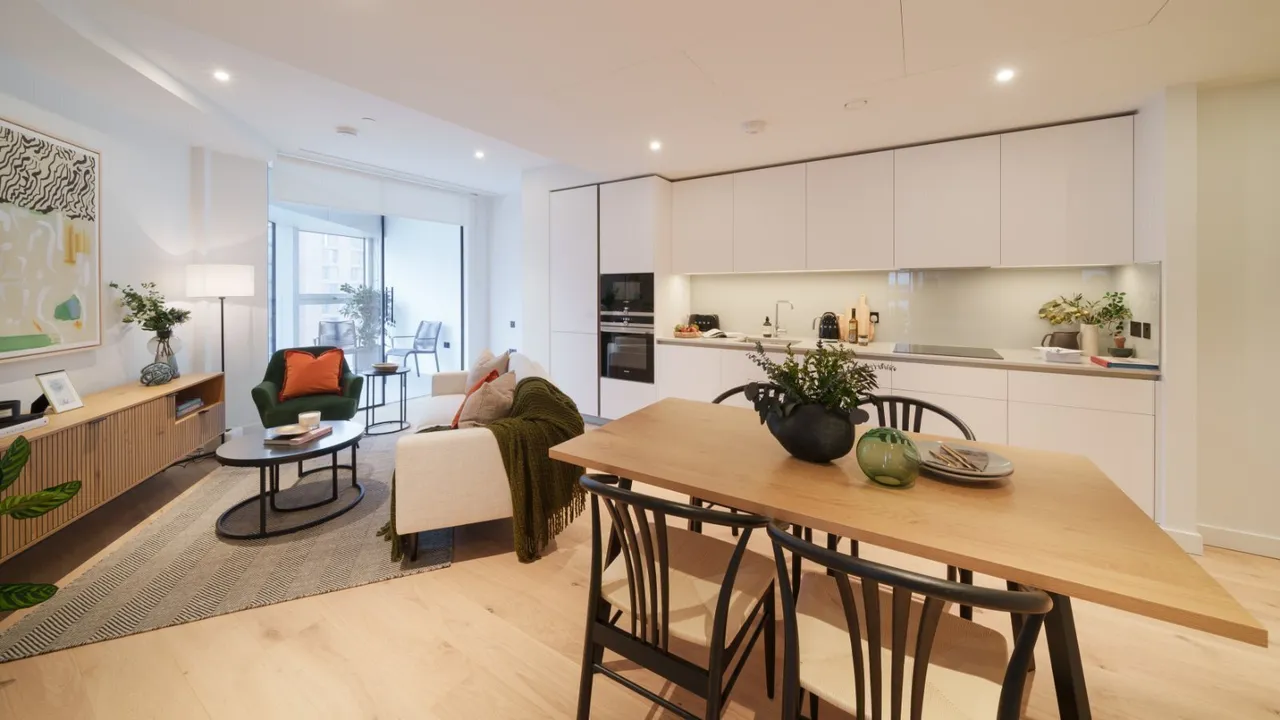 1 bed house for sale, Circus Road West, London, SW11