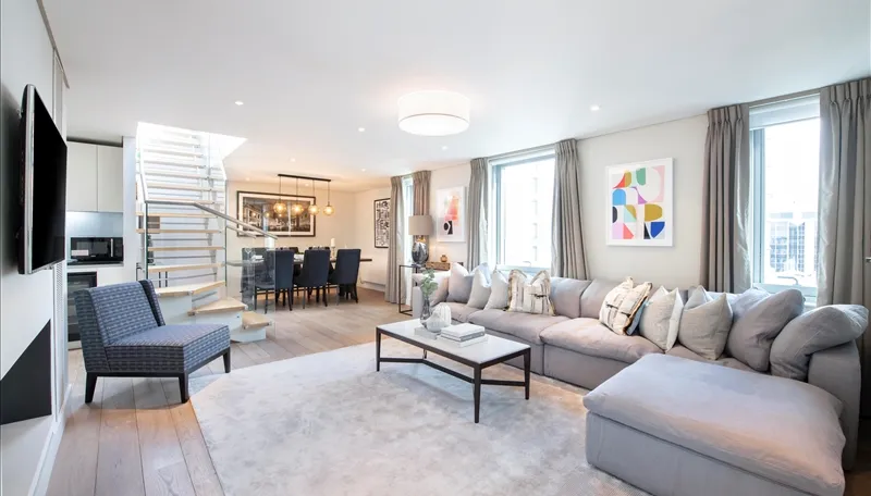 4 bed flat to rent — MERCHANT SQUARE, LONDON, W2