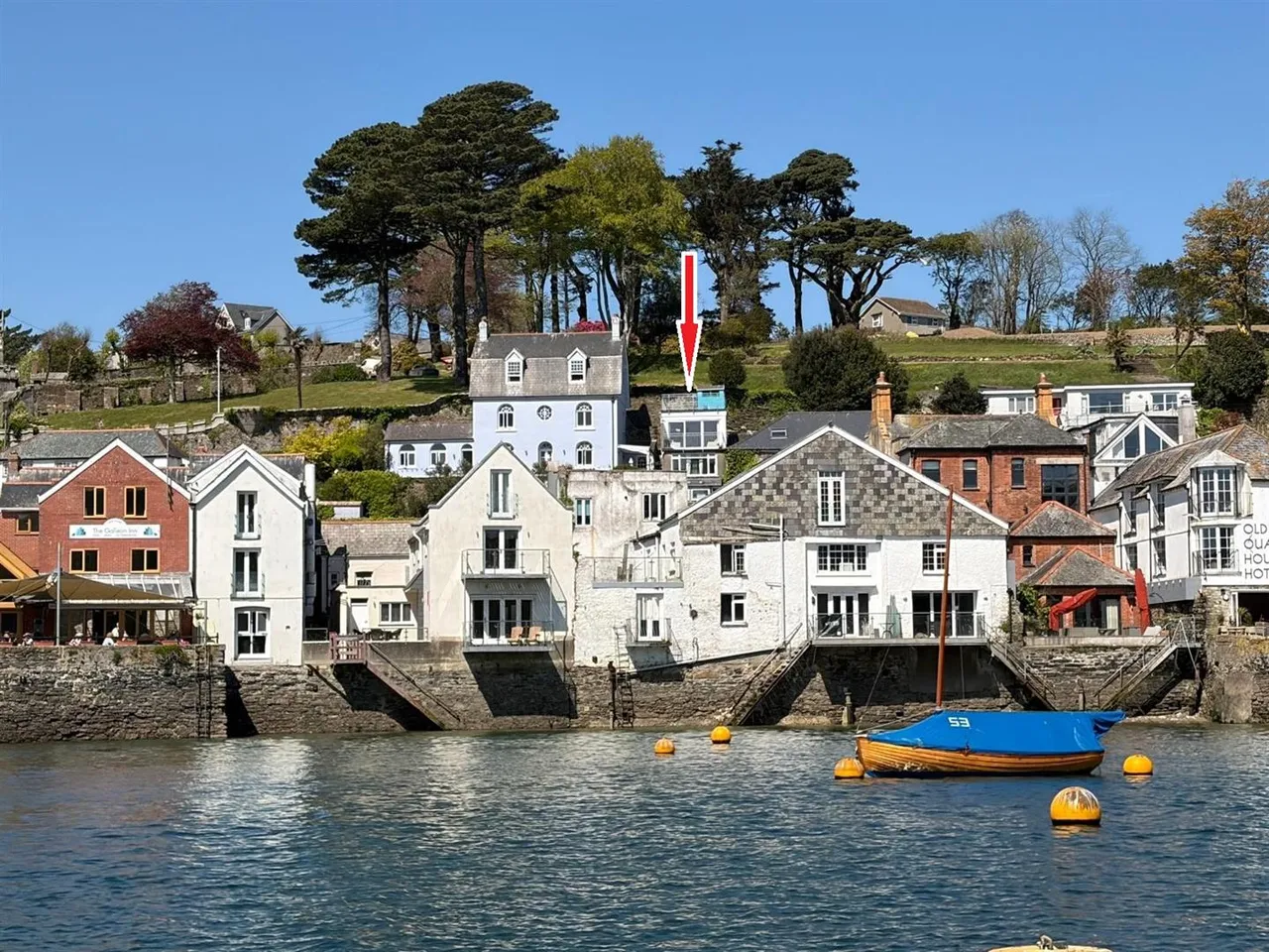 3 bed flat for sale, Bull Hill, Fowey