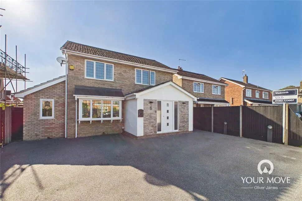 4 bed house for sale, Orchard Rise, Worlingham, NR34