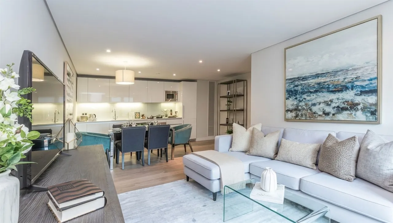 3 bed flat to rent, Merchant Square East, London, W2