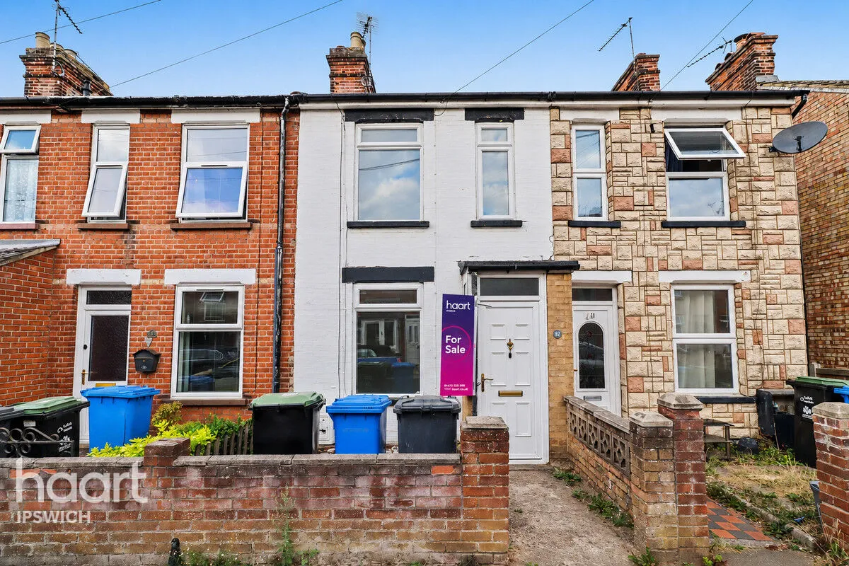 2 bed house for sale, Camden Road, Ipswich, IP3