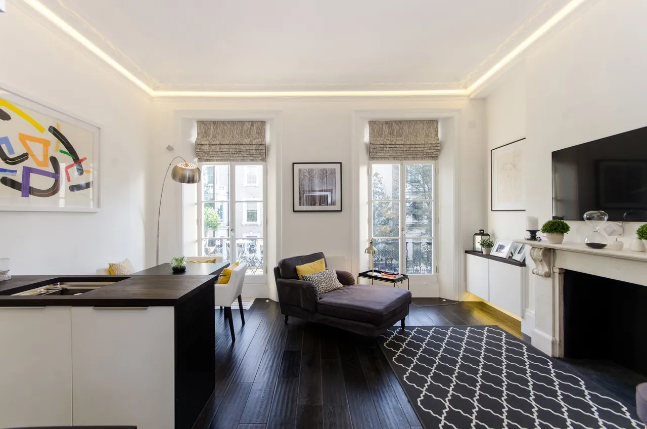 1 bed flat to rent — Flat 2, 6 Redcliffe Gardens, London