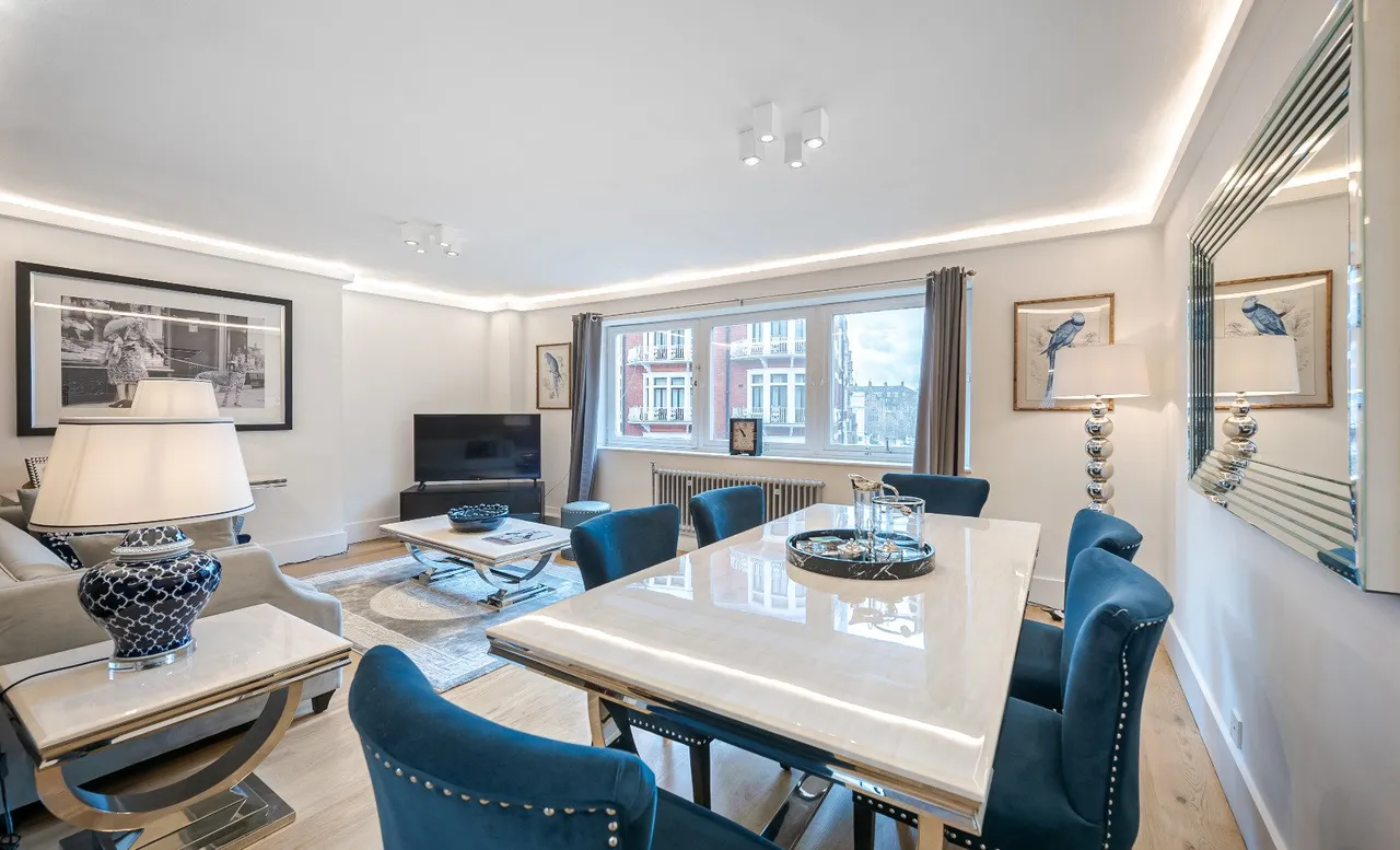 1 bed flat to rent — Flat 8, 24-26 Hans Crescent, London, SW1X
