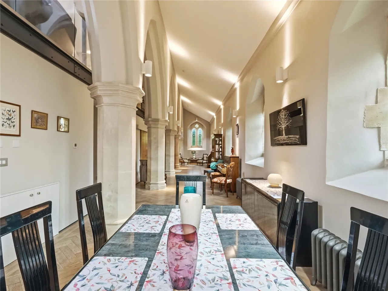 A remarkable former chapel where breathtaking ecclesiastical architecture meets luxurious contemporary living, set withi, photo 16