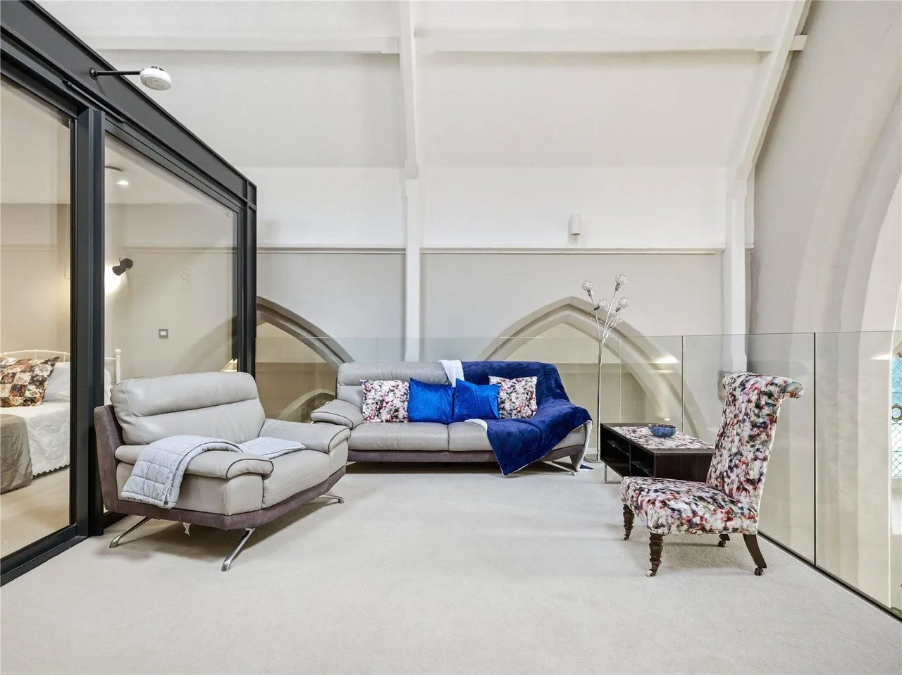 A remarkable former chapel where breathtaking ecclesiastical architecture meets luxurious contemporary living, set withi, photo 22