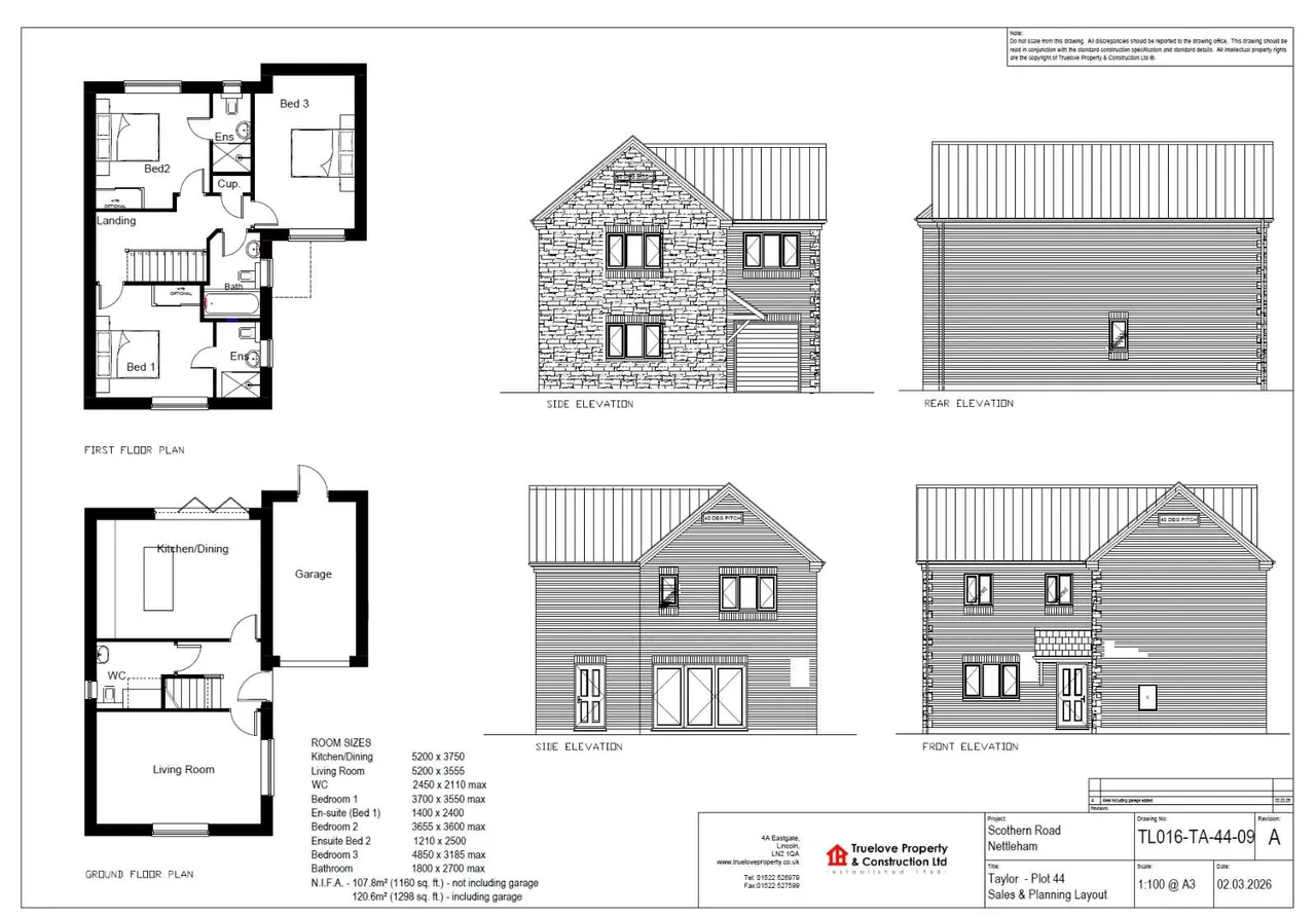 Plot 44 Cricketers Walk, Scothern Road, Nettleham, Lincoln, LN2 2TX, photo 10